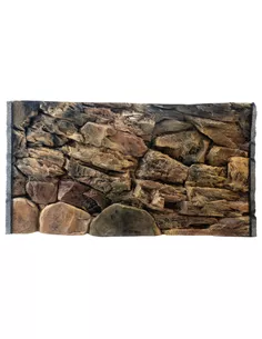 Ceramic Nature achterwand Rock 120 x 60cm bruin